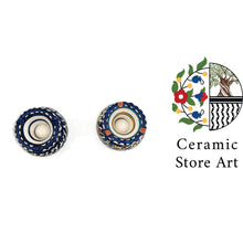 Load image into Gallery viewer, Moroccan Ceramic Ashtray Design