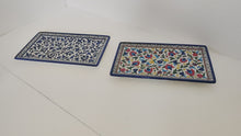 Load and play video in Gallery viewer, Ceramic Wide Rectangular Plate