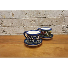 Load image into Gallery viewer, 6 Coffee Cups with 1 Coffeepot | Ceramic DALLAH Coffee Set