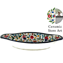 Load image into Gallery viewer, Felucca Ceramic Oval plate with Handle