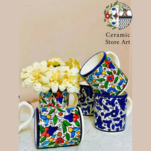 Load image into Gallery viewer, Ceramic Mug Traditional Palestinian Hebron Ceramic