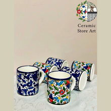 Load image into Gallery viewer, Ceramic Mug Traditional Palestinian Hebron Ceramic