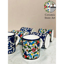 Load image into Gallery viewer, Ceramic Mug Traditional Palestinian Hebron Ceramic
