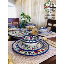Load image into Gallery viewer, King's Set Tableware Ceramic 24 Items Traditional Serving Ceramic Set