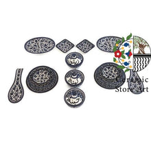 Load image into Gallery viewer, Palestinian Breakfast Ceramic 15 Items Set