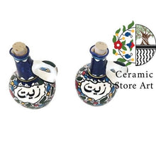 Load image into Gallery viewer, Ceramic Pitcher with Cork l Olive Oil - Zeit |