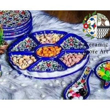 Load image into Gallery viewer, 8 Ceramic Dipping & Serving Plates l 8 pieces Appetizer Plate