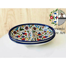 Load image into Gallery viewer, Multicolored Floral Serving 10 pieces Ceramic Set