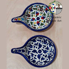 Load image into Gallery viewer, Ceramic small wide Spoon Rest l Serving Pan