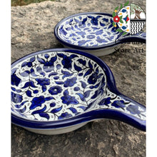 Load image into Gallery viewer, Ceramic small wide Spoon Rest l Serving Pan