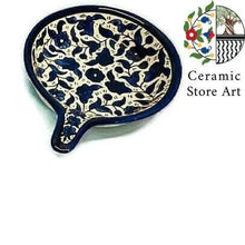 Load image into Gallery viewer, Ceramic small wide Spoon Rest l Serving Pan
