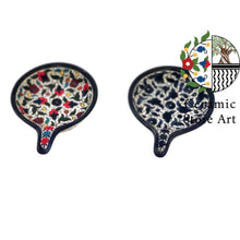 Load image into Gallery viewer, Ceramic small wide Spoon Rest l Serving Pan