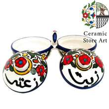 Load image into Gallery viewer, Zeit & Zaatar Ceramic Bowl with handle