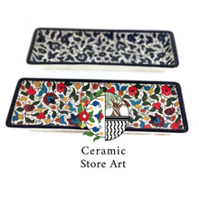 Load image into Gallery viewer, Rectangular Thin Ceramic Serving Plate