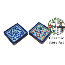 Load image into Gallery viewer, Ceramic Square Serving Plate 13cm