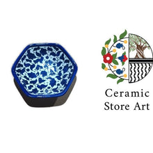 Load image into Gallery viewer, Hexagon Ceramic Serving Bowl