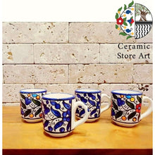 Load image into Gallery viewer, Hebron Ceramic Bowls 12 items Set of 6 Mugs, 5 bowls and 1 Tray