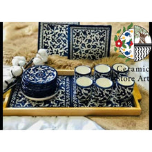 Load image into Gallery viewer, Ceramic Drinkware Set of 15 Items for Tea/Coffee