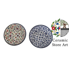 Load image into Gallery viewer, Salad Ceramic Bowl Floral