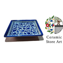 Load image into Gallery viewer, Ceramic Serving square plate 16cm