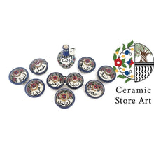 Load image into Gallery viewer, Hebron Ceramic Bowls & Oil Pitcher Set