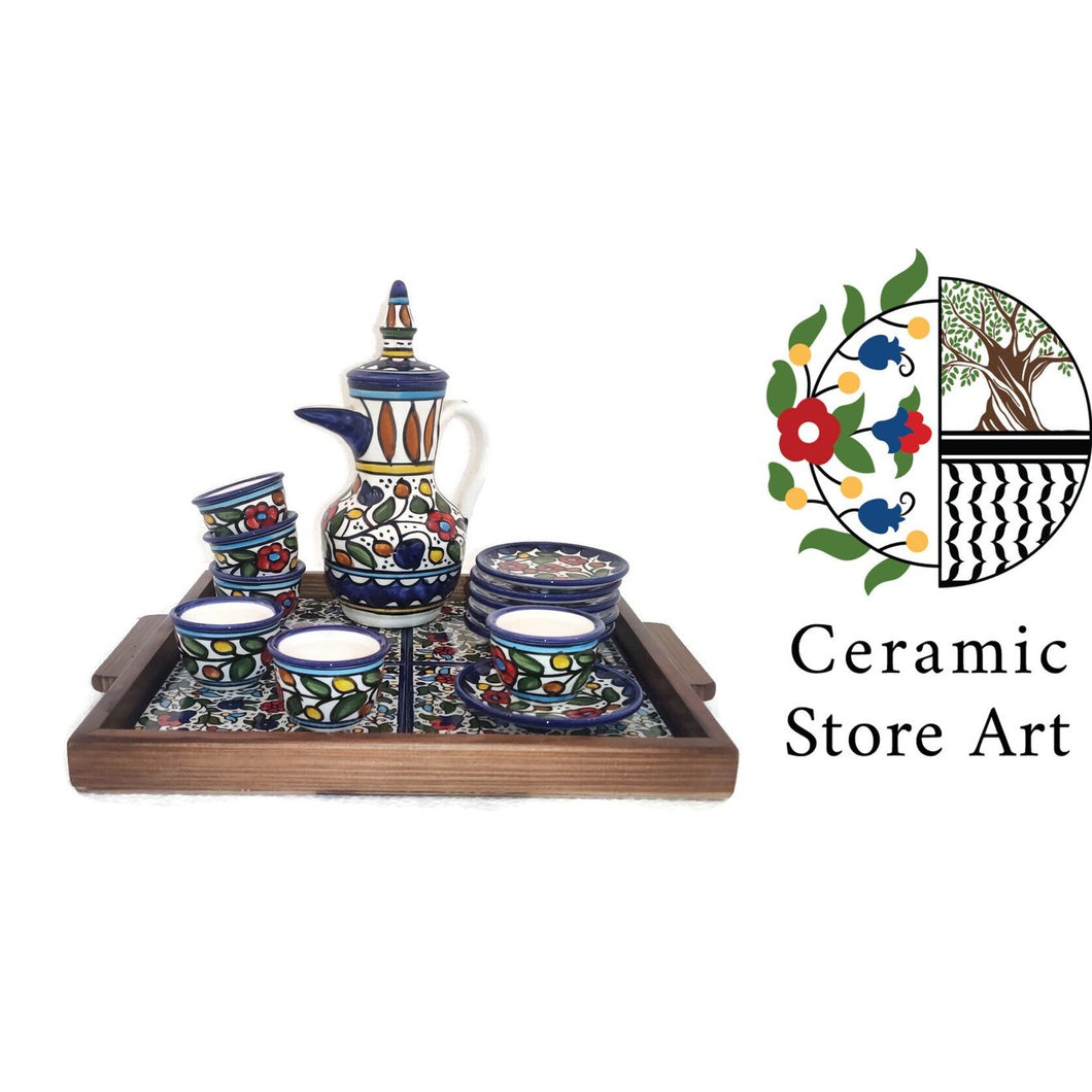 Drinkware Ceramic Set | Coffee Serving Set
