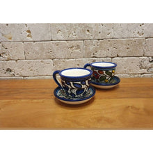 Load image into Gallery viewer, 6 Coffee Cups with 1 Coffeepot | Ceramic DALLAH Coffee Set
