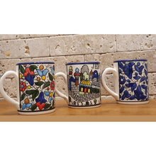 Load image into Gallery viewer, 100% Handmade Hand-painted high quality ceramic Jerusalem Mugs
