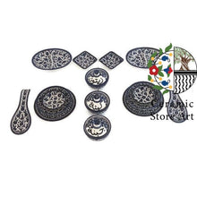 Load image into Gallery viewer, Palestinian Breakfast Ceramic 15 Items Set
