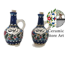 Load image into Gallery viewer, Ceramic Pitcher with Cork  l Olive Oil - Zeit |
