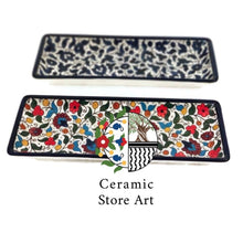 Load image into Gallery viewer, Rectangular Thin Ceramic Serving Plate
