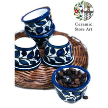 Load image into Gallery viewer, Coffee Cups and Saucers Set | Arabic Coffee Serving Set
