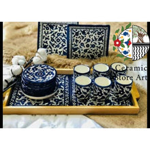 Load image into Gallery viewer, Ceramic Drinkware Set of 15 Items for Tea/Coffee
