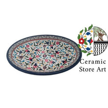 Load image into Gallery viewer, Oval Ceramic Serving Platter 40cm Length
